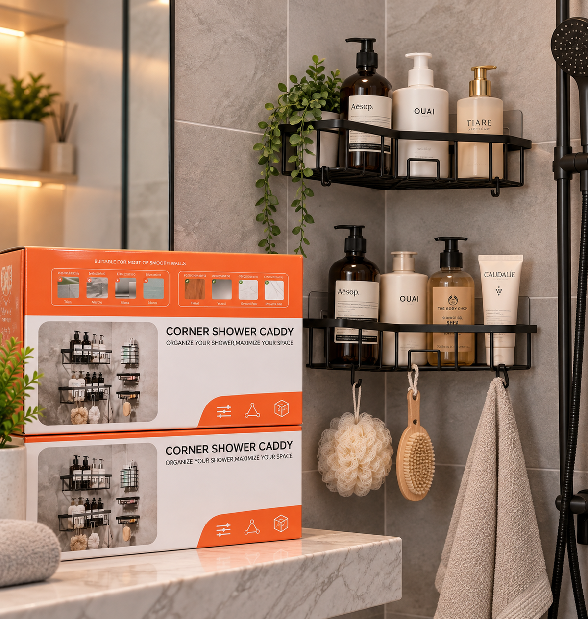 Rangement salle de bain