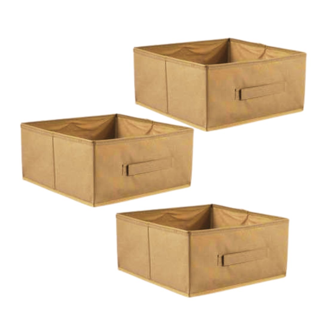 Pach 3 box de rangement BOOKA