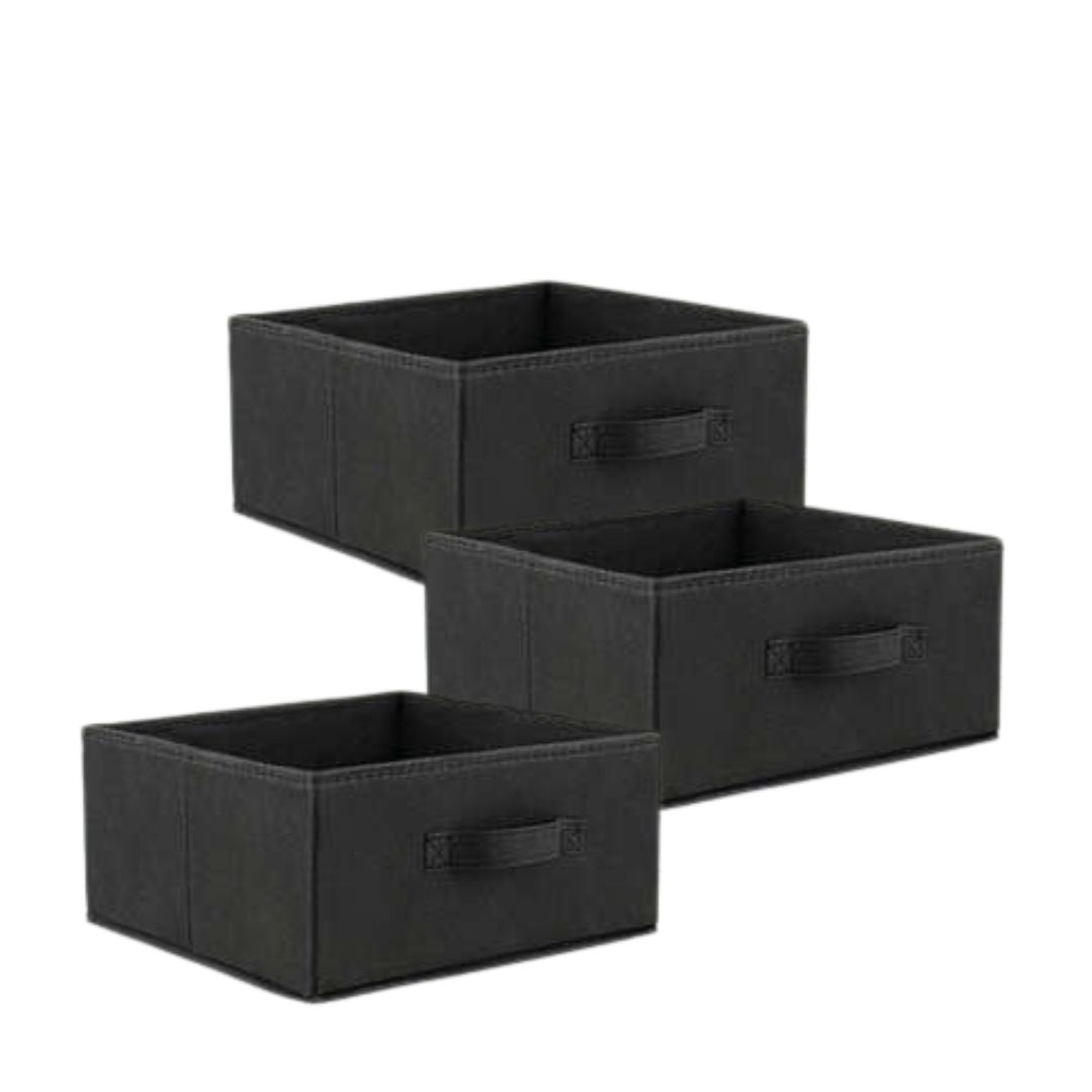 Pach 3 box de rangement BOOKA