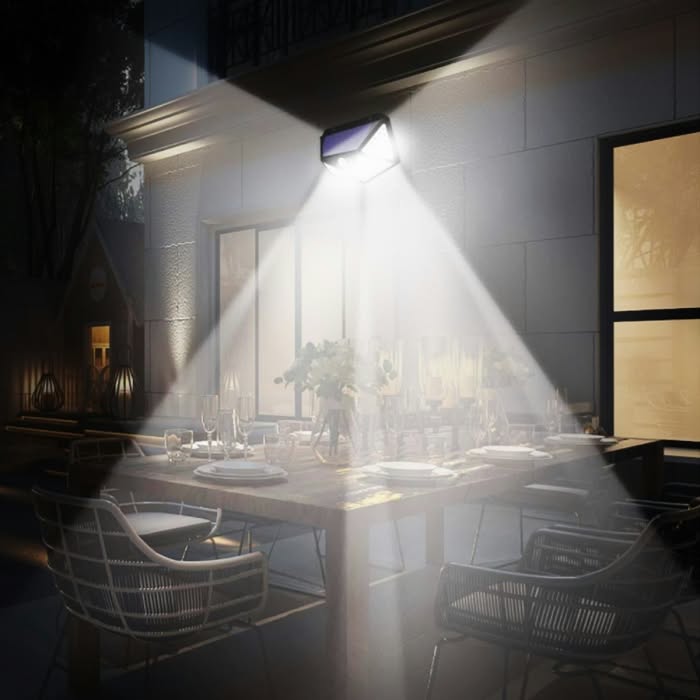 Lampe solaire 114 Led